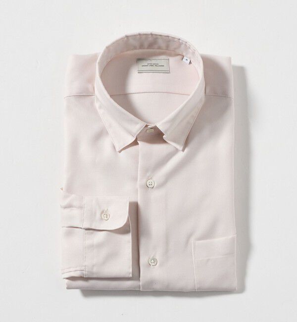 UNITED ARROWS green label relaxing「エブリット コットンオックス ソリッド スナップ ボタンダウン シャツ -イージーアイロン-」|シャツ・ブラウス|