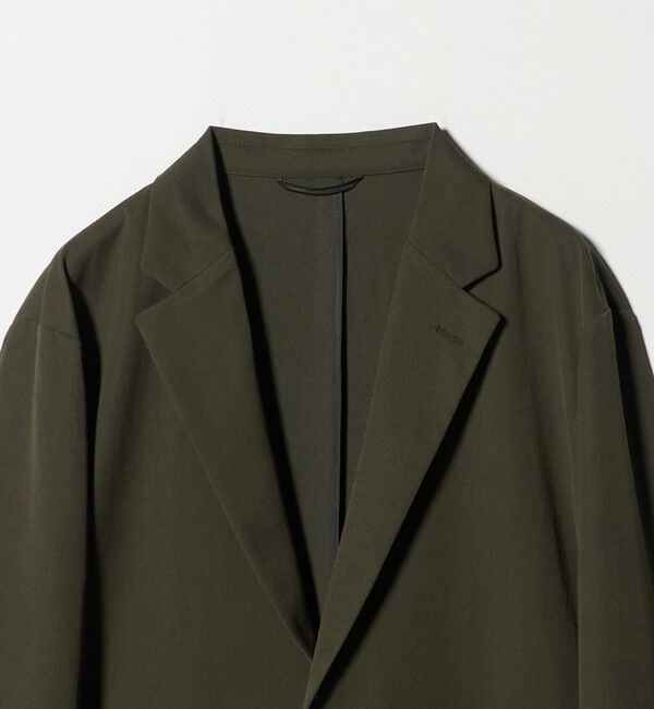 UNITED ARROWS green label relaxing「DICROS ポリエステル ツイル リラックス ジャケット -ストレッチ・撥水-」|テーラードジャケット|