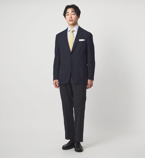 UNITED ARROWS green label relaxing「REDA MESH 無地 2B RG ジャケット」|テーラードジャケット|