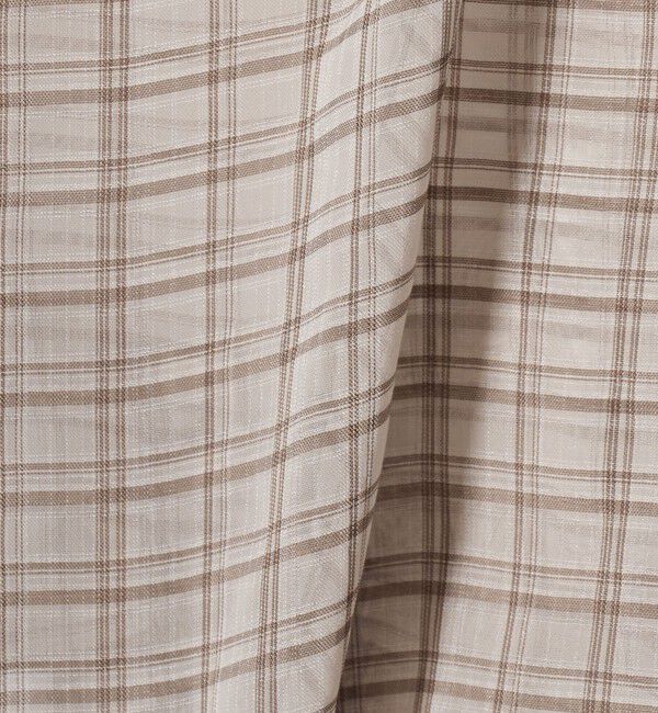 UNITED ARROWS green label relaxing「シースルー チェック シャツ / キッズ  100cm-130cm」|シャツ・ブラウス|