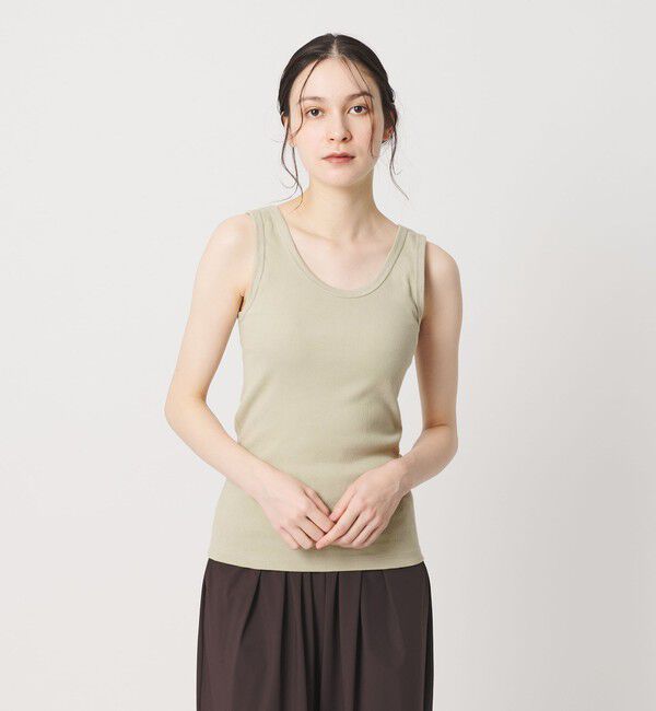 BEAUTY&YOUTH UNITED ARROWS「コットンブレンド テレコ タンクトップ」|タンクトップ|