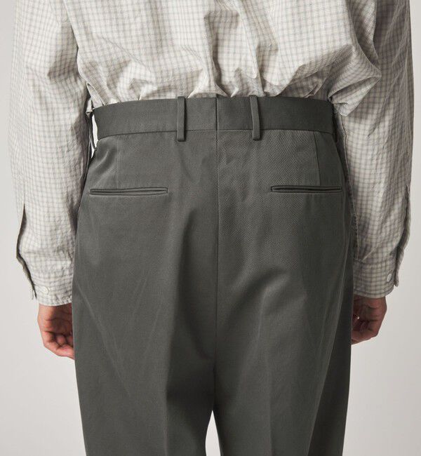 STEVEN ALAN「＜Steven Alan＞ ウエポン ニドム イン ツープリーツ ドレス トラウザーズ」|スラックス|