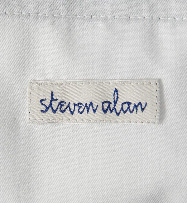 STEVEN ALAN「＜Steven Alan＞ ウール オックスフォード アウト ワンプリーツ スラックス」|スラックス|