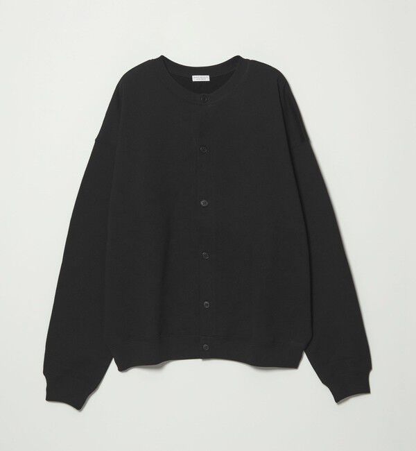 BEAUTY&YOUTH UNITED ARROWS「【WEB限定】クルーネック スウェット カーディガン」|カーディガン|BLACK