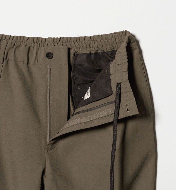 BEAUTY&YOUTH UNITED ARROWS「KOMATSU PACK 1プリーツ イージー ワイド テーパード パンツ NO.9 セットアップ対応 撥水 ウォッシャブル」|チノ|