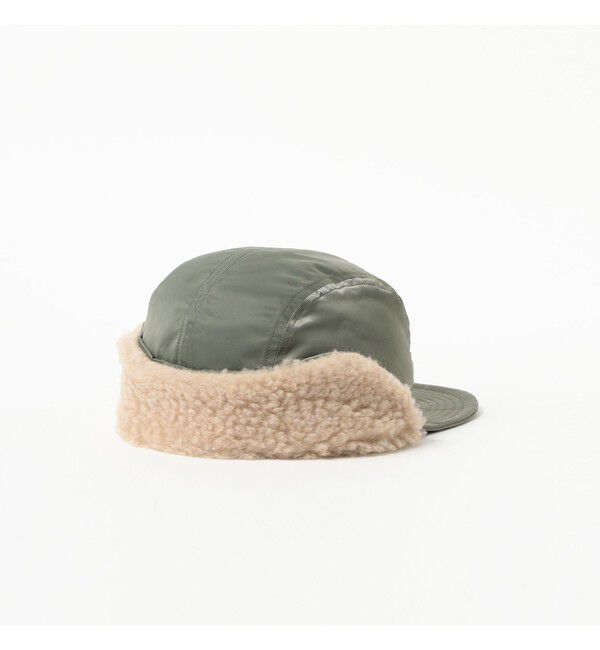 BEAMSBOY「【別注】cableami / ミリタリー ボア キャップ」|その他|