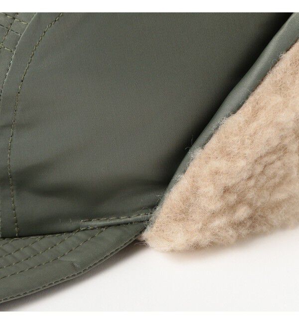 BEAMSBOY「【別注】cableami / ミリタリー ボア キャップ」|その他|