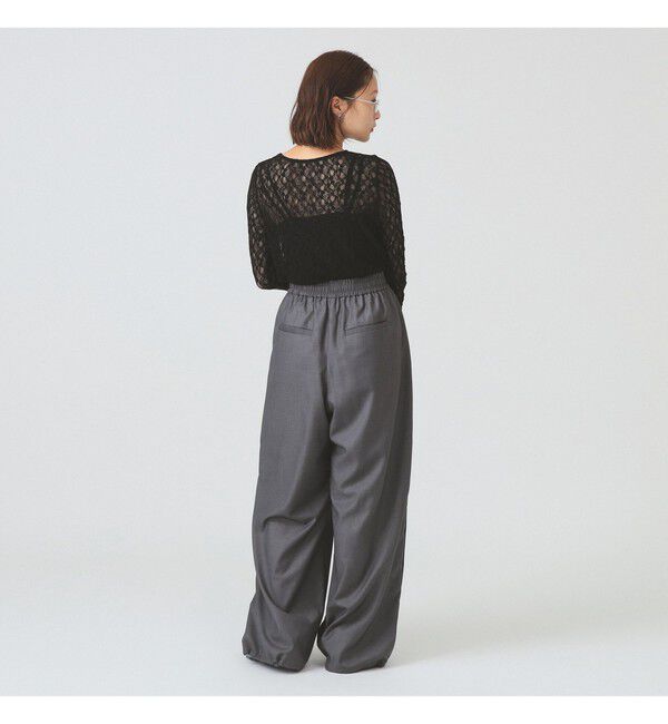 Ray BEAMS 「レースライントラックパンツ」|チノ|