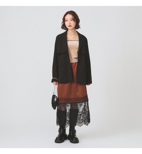 Ray BEAMS 「ヨークレイヤード 2ボタン ジャケット」|ダッフルコート|