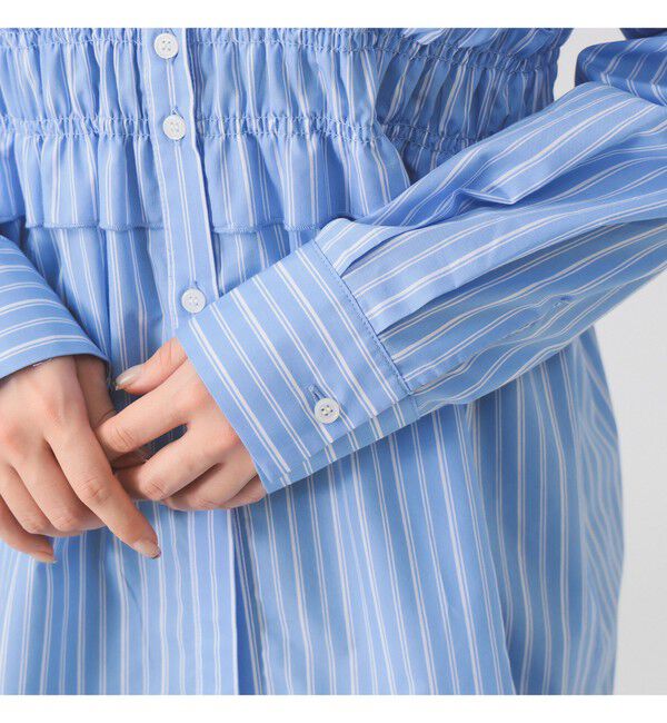 Ray BEAMS 「ビスチェ シャーリング シャツ」|シャツ・ブラウス|