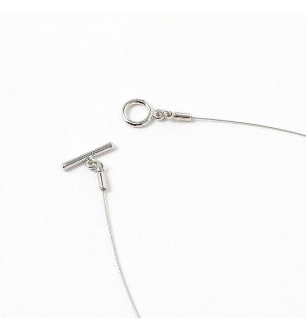 Ray BEAMS 「ガラスパール ネックレス」|その他|