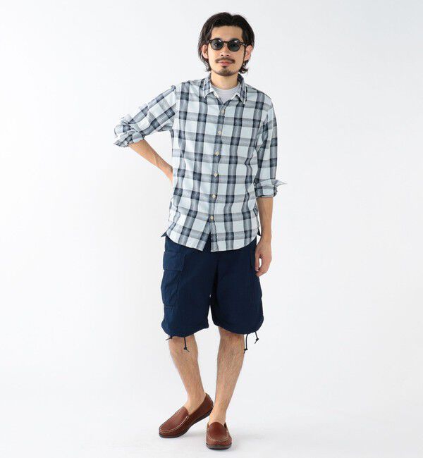 BEAMS PLUS「BEAMS PLUS / インディゴ ミリタリー 6ポケット  ショーツ」|その他|