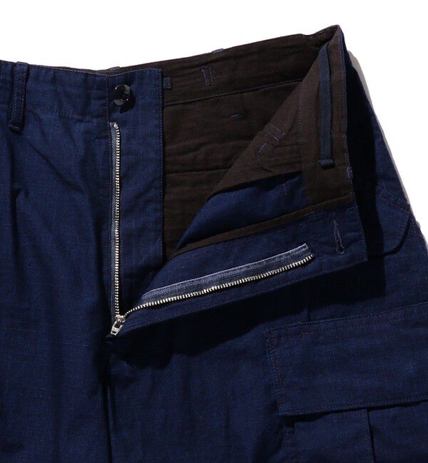 BEAMS PLUS「BEAMS PLUS / インディゴ ミリタリー 6ポケット  ショーツ」|その他|