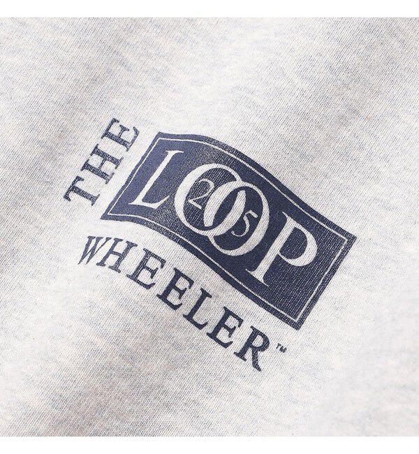 BEAMS PLUS「LOOPWHEELER / 別注 MegaWeight Zip Hoody Print」|スウェット・ジャージ|