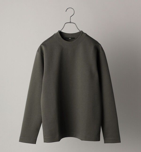 SHIPS「SHIPS:  ハイゲージ クルーネック ダンボールニット 長袖Tシャツ」|Tシャツ・カットソー|
