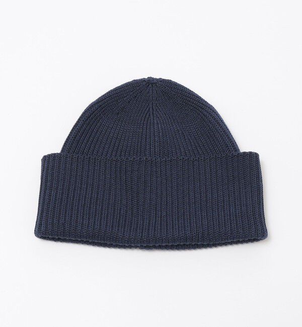 SHIPS「SHIPS: ベーシック リブ ワッチキャップ ニット帽」|その他|ネイビー