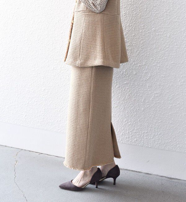 SHIPS for women「*ツイード ポケット デザイン スカート ◇」|スカート|