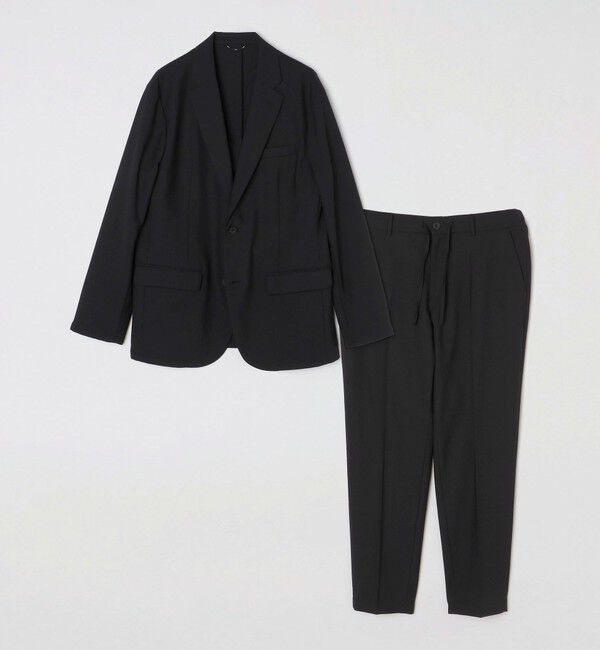 SHIPS「SHIPS:〈手洗い可能〉トロピカルウール 2WAYストレッチ パンツ (セットアップ対応)」|スラックス|