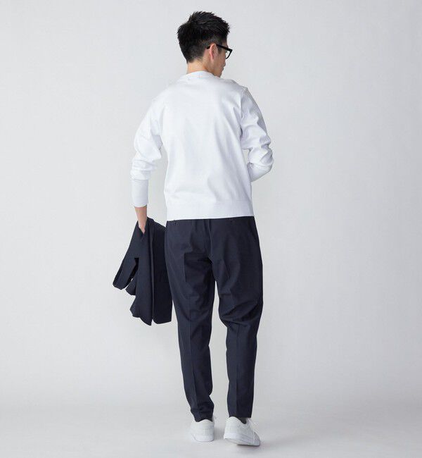 SHIPS「SHIPS:〈手洗い可能〉トロピカルウール 2WAYストレッチ パンツ (セットアップ対応)」|スラックス|