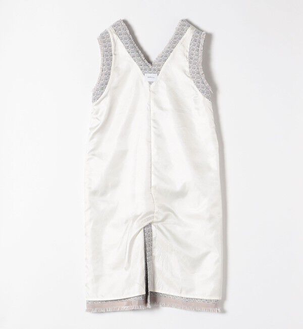 SHIPS any「SHIPS any: ツイード Aライン ジャンパースカート」|ワンピース|