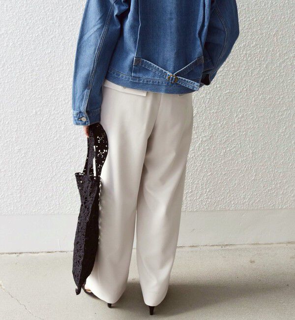 SHIPS any「SHIPS any:〈洗濯機可能〉イージー ベイカー ワイド パンツ 23SS」|その他|