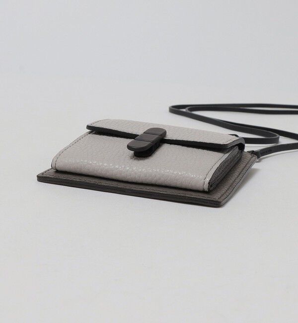 SHIPS「【SHIPS別注】TOMOE: UTILITY CDC コンビレザー ネックウォレット」|財布|