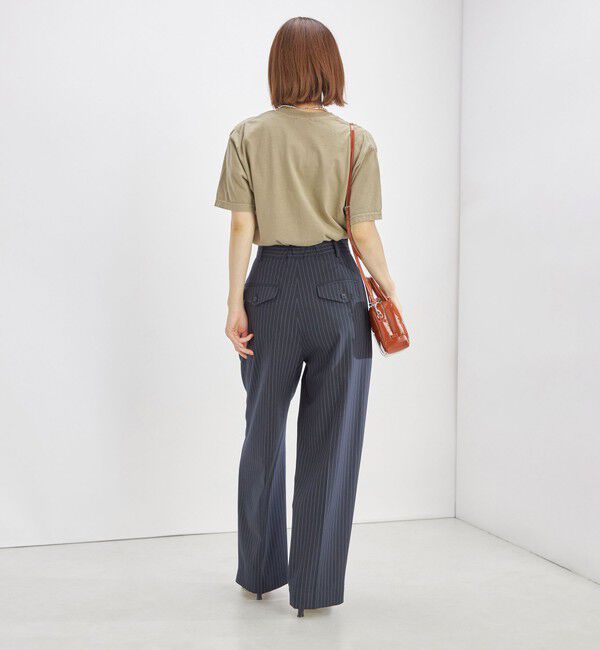 SHIPS for women「〈手洗い可能〉2タック トラウザー パンツ」|その他|