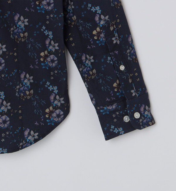 SHIPS Colors 「SHIPS Colors:〈洗濯機可能〉プリント ロングスリーブ シャツ」|シャツ・ブラウス|