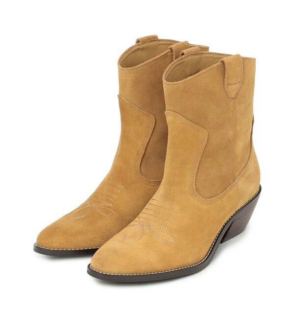 SHIPS for women「ウエスタン ブーツ」|ショートブーツ|