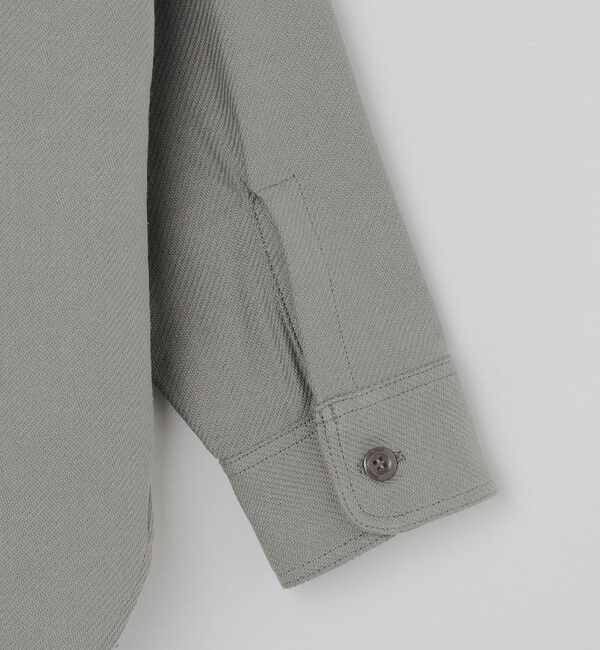 SHIPS「SHIPS: レギュラーカラー Wポケット ヘビーネル ワークシャツ」|シャツ・ブラウス|