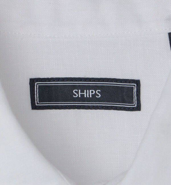 SHIPS「SHIPS: ウォッシュ加工 リネン シャツ」|シャツ・ブラウス|
