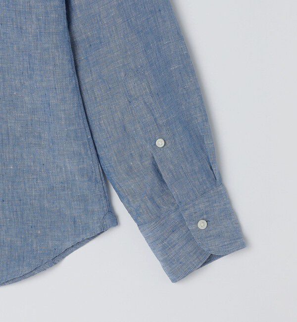 SHIPS「SHIPS: ウォッシュ加工 リネン シャツ」|シャツ・ブラウス|
