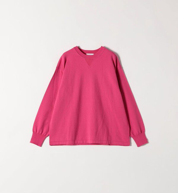 SHIPS any「SHIPS any:〈手洗い可能〉スウェットライク ニット プルオーバー」|ニット・セーター|