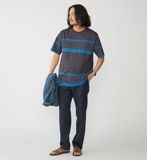 SHIPS「SHIPS: タック ボーダー Tシャツ」|Tシャツ・カットソー|