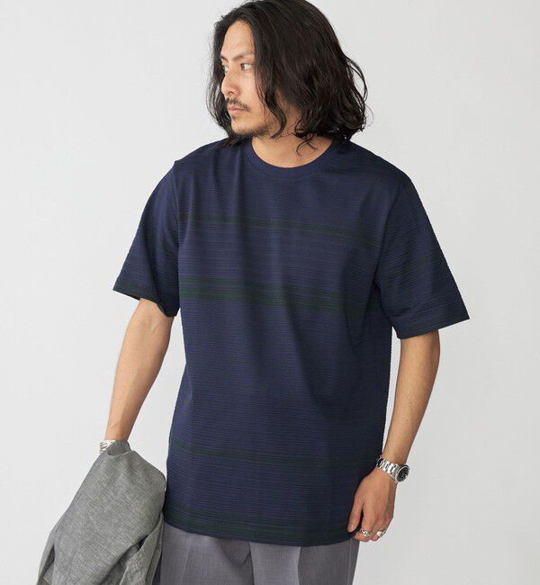 SHIPS「SHIPS: タック ボーダー Tシャツ」|Tシャツ・カットソー|