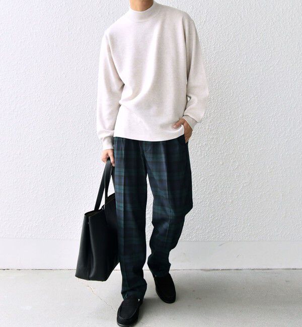 SHIPS any「SHIPS any: 〈手洗い可能〉 ミラノリブ モックネック ニット 25AW◇」|ニット・セーター|