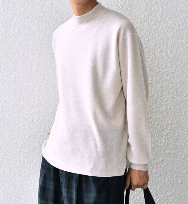 SHIPS any「SHIPS any: 〈手洗い可能〉 ミラノリブ モックネック ニット 25AW◇」|ニット・セーター|