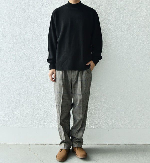 SHIPS any「SHIPS any: 〈手洗い可能〉 ミラノリブ モックネック ニット 25AW◇」|ニット・セーター|