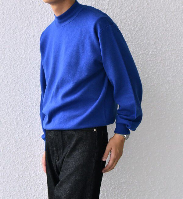 SHIPS any「SHIPS any: 〈手洗い可能〉 ミラノリブ モックネック ニット 25AW◇」|ニット・セーター|