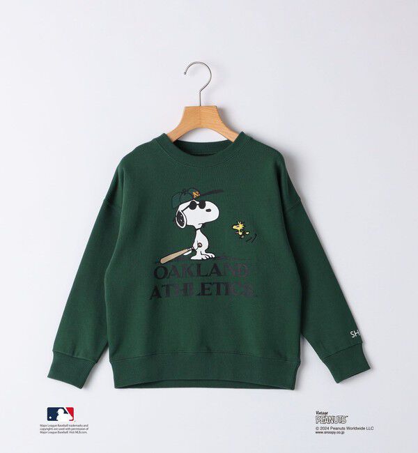 SHIPS KIDS「SHIPS KIDS:100～125cm / スヌーピー&times;MLB スウェット」|スウェット・ジャージ|