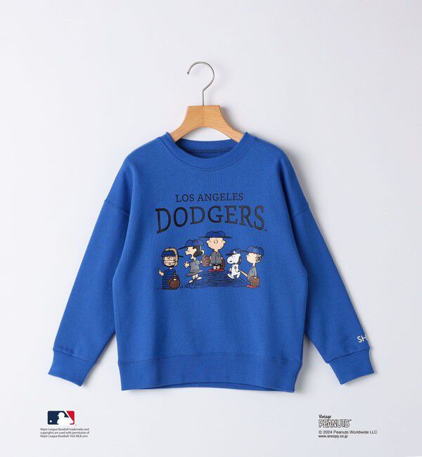 SHIPS KIDS「SHIPS KIDS:100～125cm / スヌーピー&times;MLB スウェット」|スウェット・ジャージ|
