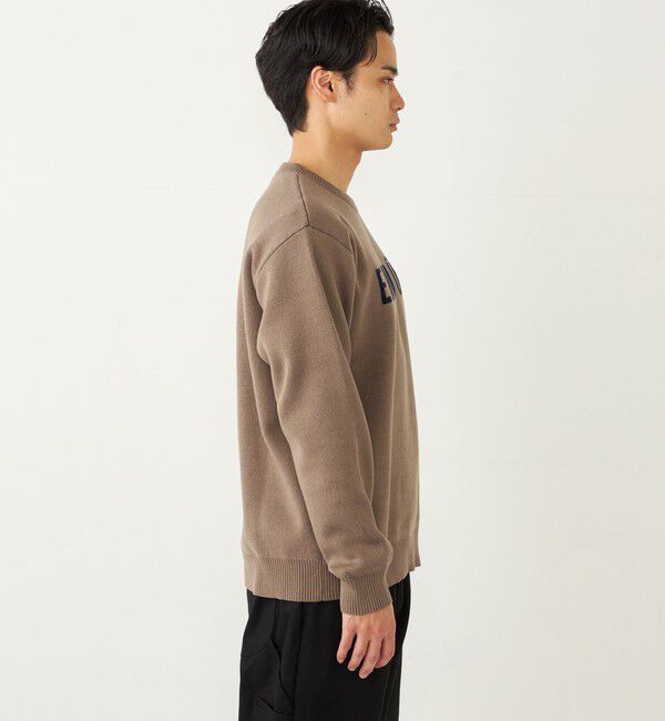 SHIPS Colors 「SHIPS Colors:〈手洗い可能〉モール ジャカード ロゴ ニット◇」|ニット・セーター|