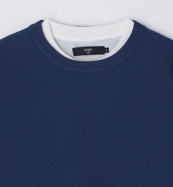 SHIPS Colors 「SHIPS Colors:〈洗濯機可能〉カノコ ニット アンサンブル」|ニット・セーター|