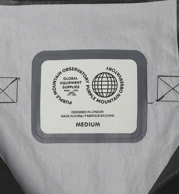 SHIPS「PURPLE MOUNTAIN OBSERVATORY: 3 LAYER SHELL JACKET」|ブルゾン・スタジャン|