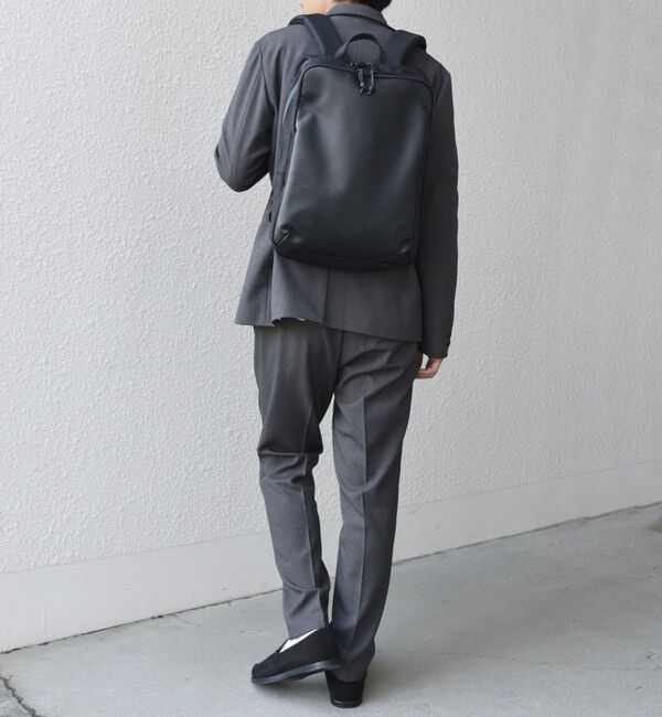 SHIPS any「LOST COL.:〈撥水加工〉ラージサイズ スクエア バックパック◇」|リュック|