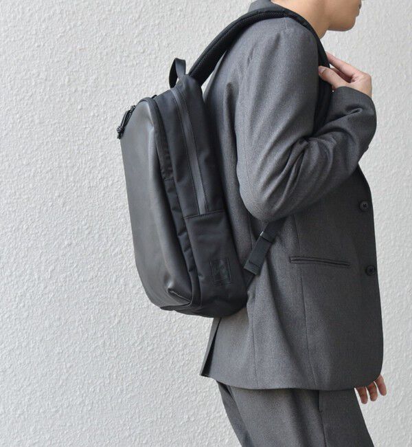 SHIPS any「LOST COL.:〈撥水加工〉ラージサイズ スクエア バックパック◇」|リュック|