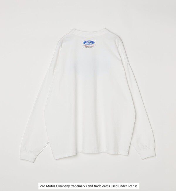 SHIPS any「【SHIPS any別注】GOOD ROCK SPEED: FORD ロゴ プリント Tシャツ (ロンT)◇」|Tシャツ・カットソー|