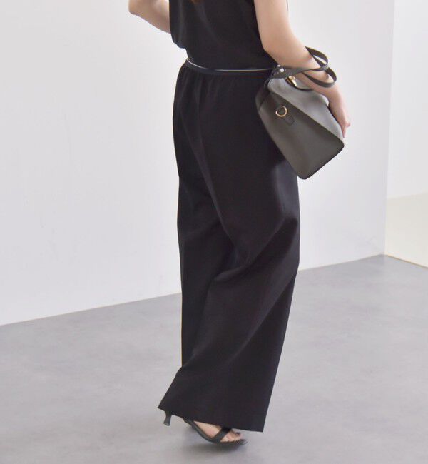quaranciel「quaranciel:〈手洗い可能〉ウエスト ライン イージー ワイド パンツ 2」|その他|
