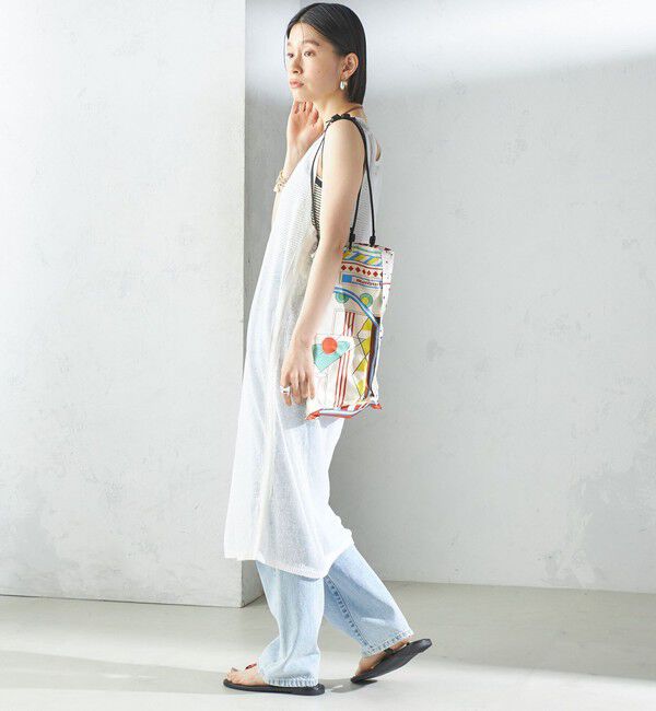 SHIPS for women「〈手洗い可能〉前後 2WAY イタリアン シアー リネン ワンピース」|ワンピース|