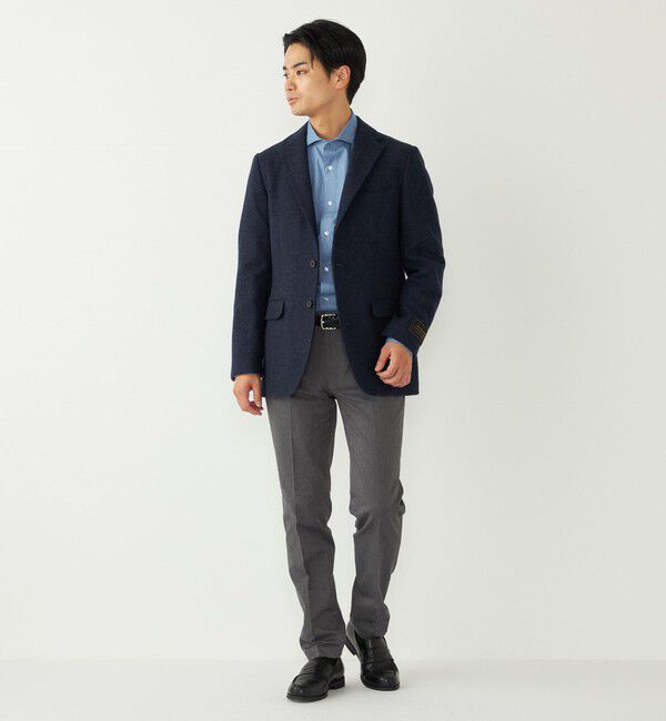 SHIPS Colors 「SHIPS Colors:デニム ワイドカラー シャツ◇」|シャツ・ブラウス|